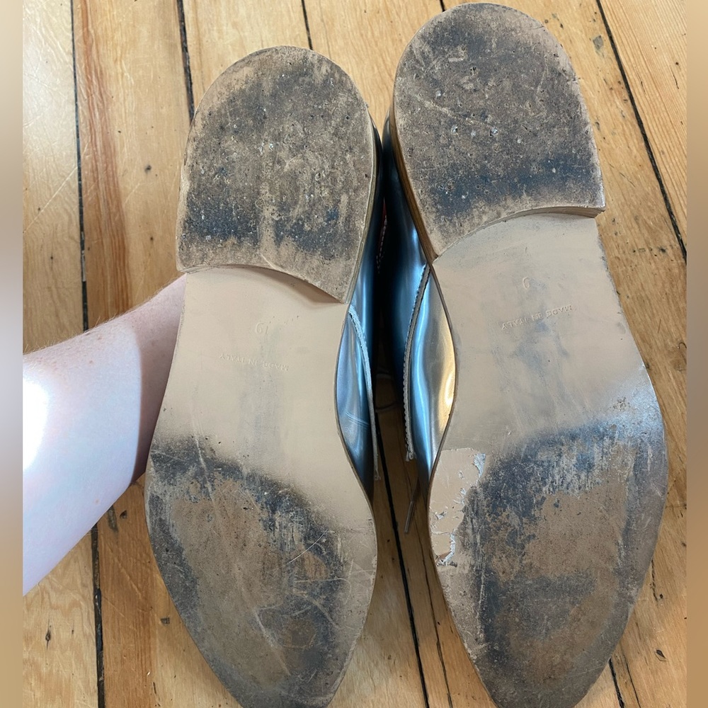 Everlane Silver Flats - Picture 5 of 8